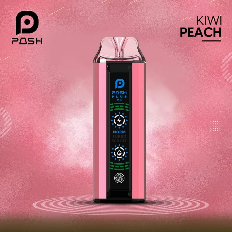 Posh Plus Kiwi Peach 20000 Puffs 50Mg