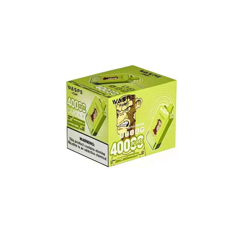 WASPE FIHP 40000 Puffs 40K Double Flavor Disposable Vape - Random Flavors(fast Delivery), Watermelon Ice & Lemon Lime; 2-nicotine, 5-nicotine - Image 2