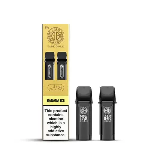 Gold Bar Reload Prefilled Pods - Blue Raspberry - Image 2