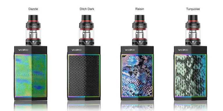 VOOPOO TOO 180W TC Kit With UFORCE Tank - Dazzle / Black Standard Vesion