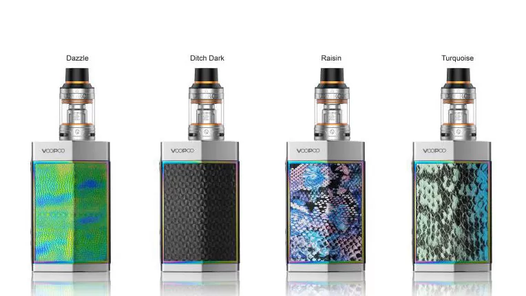 VOOPOO TOO 180W TC Kit With UFORCE Tank - Dazzle / Black Standard Vesion - Image 3