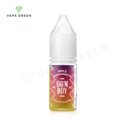 Apple Blackcurrant Ice Nic Salt E-Liquid by Ohm Boy SLT - Eliquidsupply