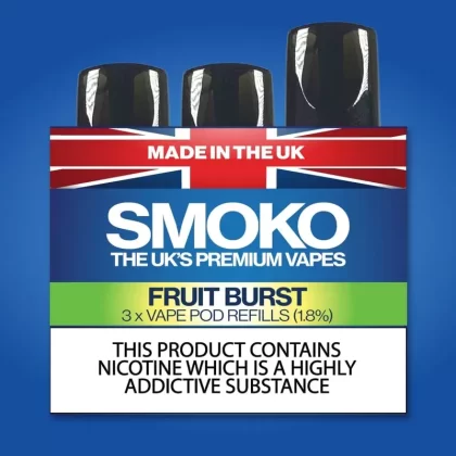 VAPE - FRUIT BURST 1.1% (POD), FRUIT BURST 1.8% (POD)