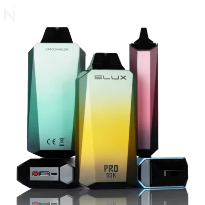Elux Cyberover Pro 50K 50000 Puffs Disposable Vape - Sour Apple Ice