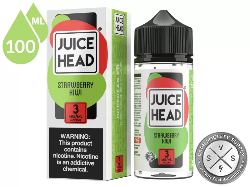 Strawberry Kiwi Juice Head 100ml - Vape Product, Vape Product; NCDOR