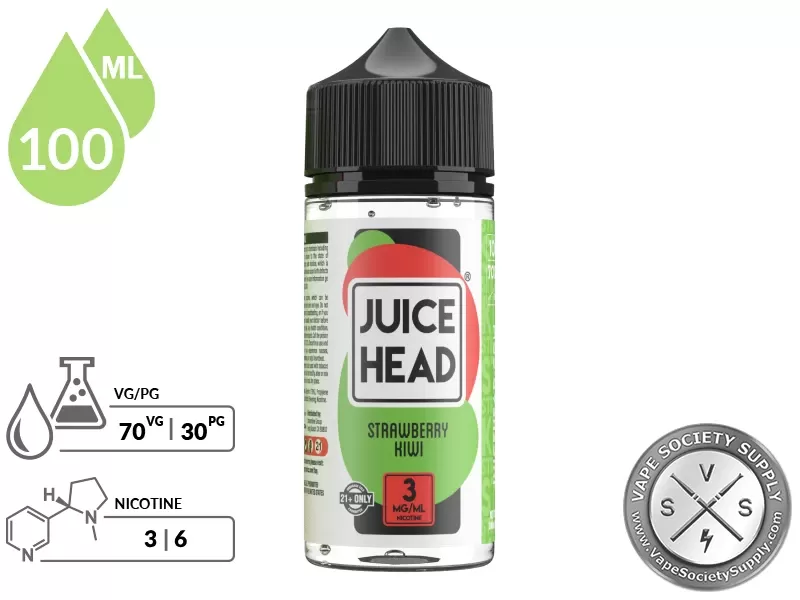 Strawberry Kiwi Juice Head 100ml - Vape Product, Vape Product; NCDOR - Image 3