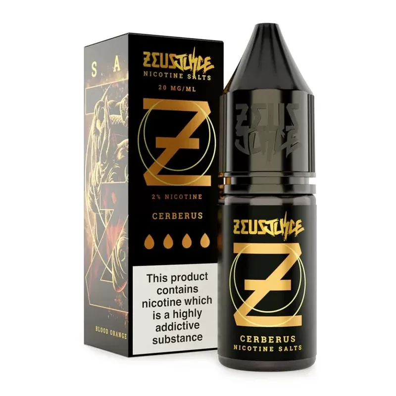 Cerberus Nic Salt E-Liquid by Zeus Juice (10ml) - Vape Product, Vape Product