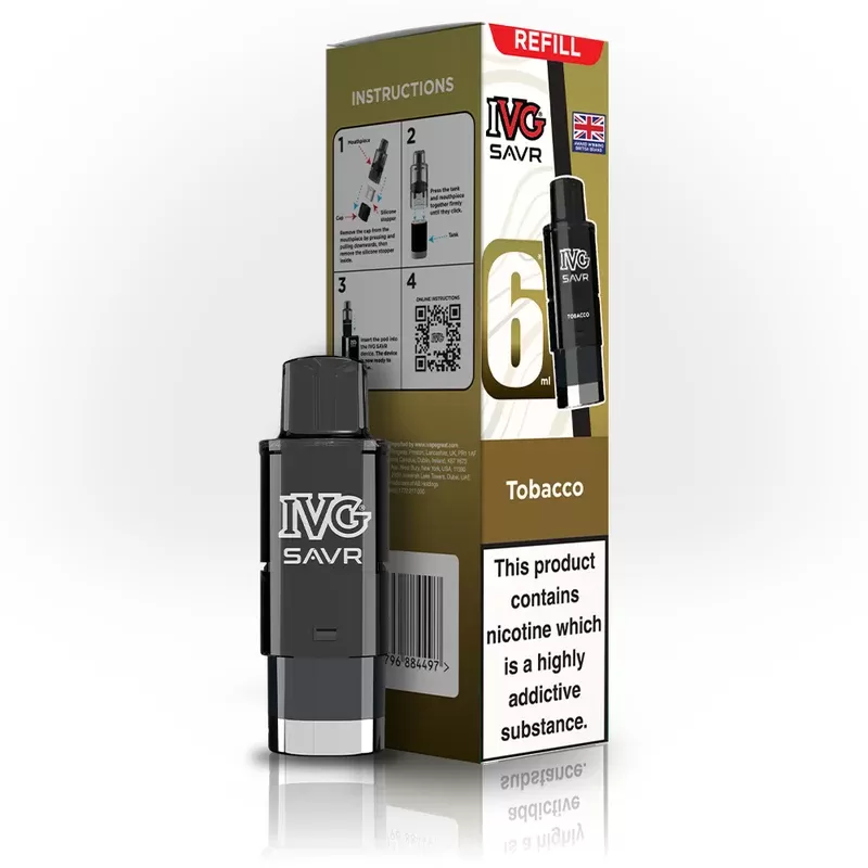 IVG SAVR Tobacco Refill - Ejuicewarehouse
