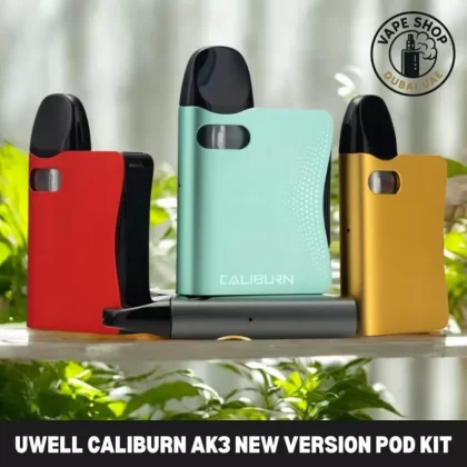 Uwell Caliburn AK3 New Version Pod Kit 520mAh In UAE Dubai - Vapeshopdubaiuae