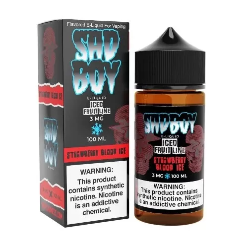 Sadboy E-Liquid – Strawberry Blood Ice 100ml - Vape Product; Vape Product, Vape Product