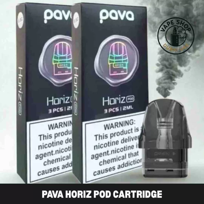Pava Horiz Pod Cartridge 0.6 and 0.8 for Compatible With Pava Horiz Ultrapava Horiz AI - 0.6ohm, 0.8ohm