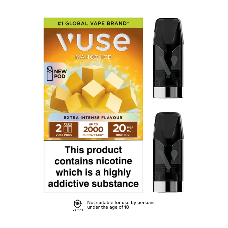 Mango Ice Vuse Pro Pods - 20mg - Vape Product