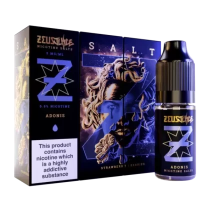 Adonis Nic Salt By Zeus Juice - 5MG