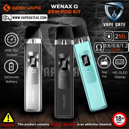 GEEKVAPE WENAX Q 25W POD KIT - Turquoise Green