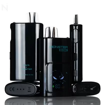SMOK x Pod Monster 80K Puffs Refillable Disposable - Apple Peach Ice, Blueberry Peach Ice
