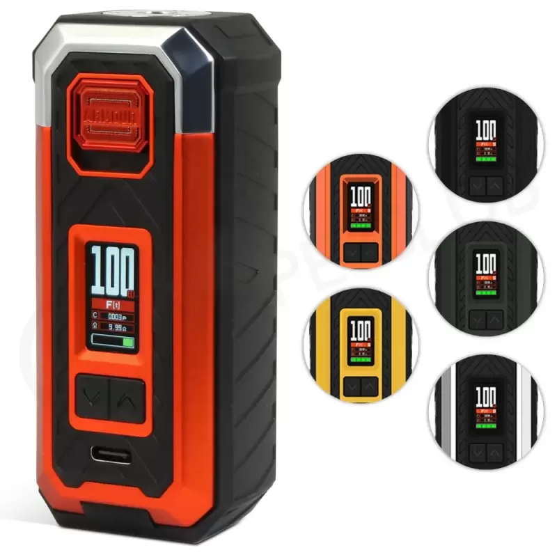 Vaporesso Armour S 100W Box Mod - Black, Camo Blue - Image 2