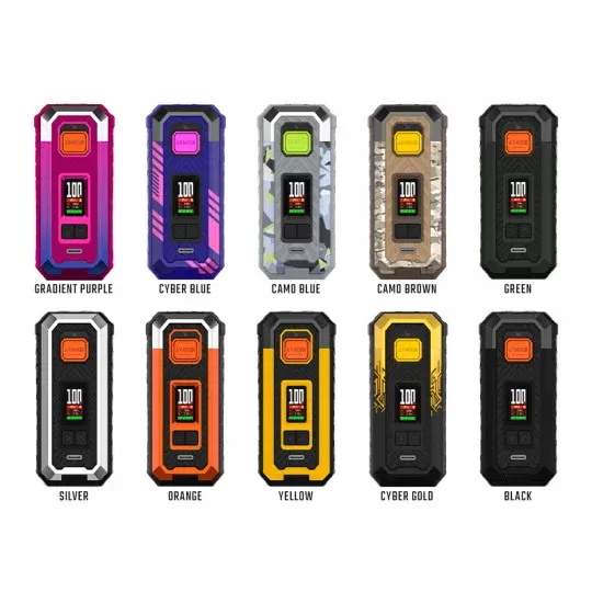 Vaporesso Armour S 100W Box Mod - Black, Camo Blue - Image 3