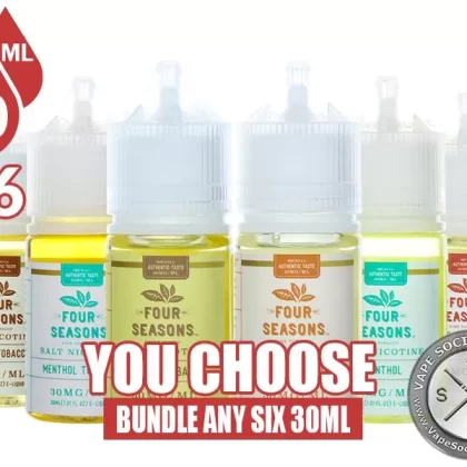 Four Seasons Salt Bundle 6x30ml (180ml)