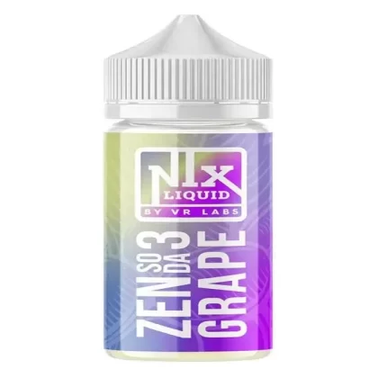 Zen Soda Grape NIX E-Liquid by VR (VapeRite) Labs - Vape Product; NIX Liquid; Vape Product, Vape Product