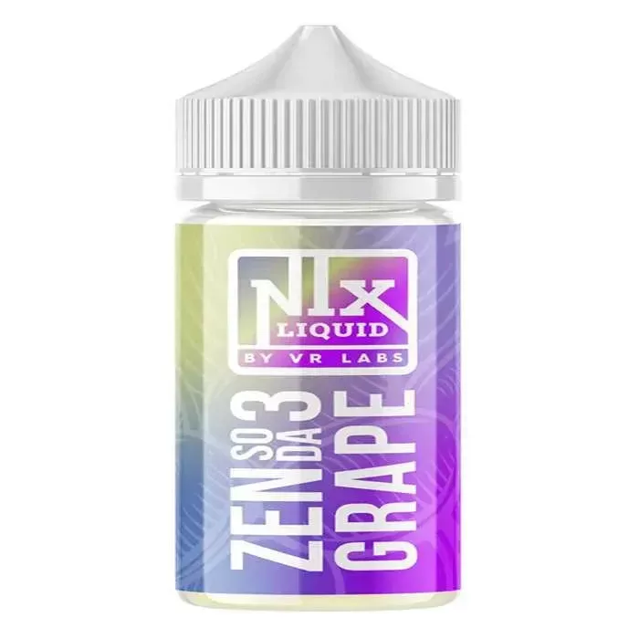 Zen Soda Grape NIX E-Liquid by VR (VapeRite) Labs - Vape Product; NIX Liquid; Vape Product, Vape Product