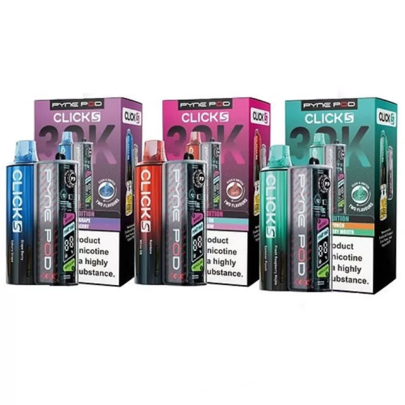 Pyne Pod Click S 30K Prefilled Vape Kit - Berry Edition