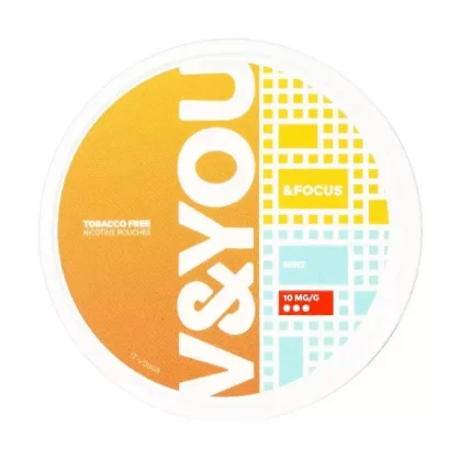 Mint &Focus Nicotine Pouches by V&YOU