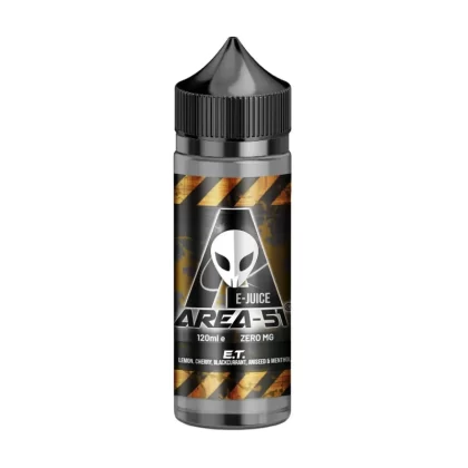 Area 51 E.T 100ml Shortfill E-Liquid - 2 x 18mg Nic Shots