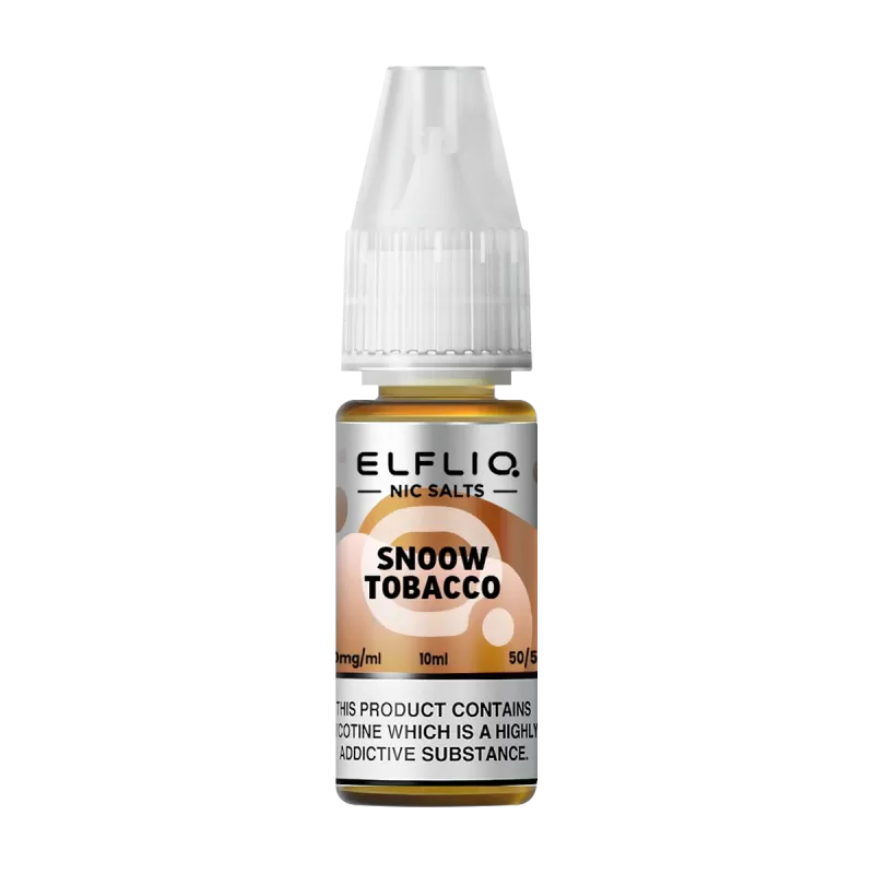Snoow Tobacco Elfliq Nic Salt by Elfbar - 10ml - Vape Product, Vape Product (26EC6D)