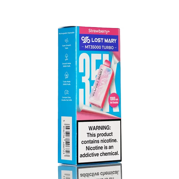 Lost Mary MT35K Turbo 35000 Puffs Disposable Vape - 18mL - Kiwi Passion Fruit - Image 2