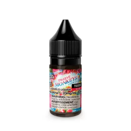 Twelve Monkeys Ice Age Salt 30mL - Bliss Iced, Circle of Life; 10mg/mL, 20mg/mL
