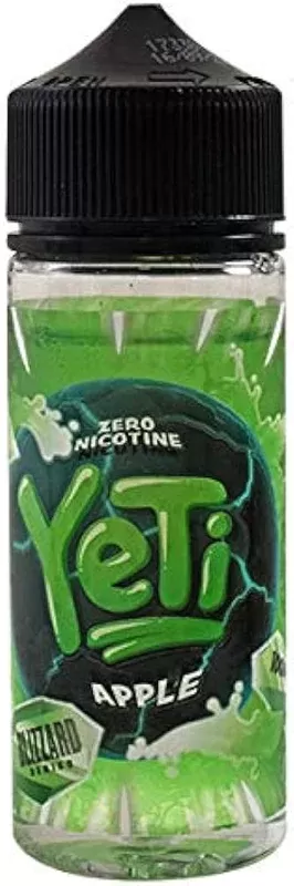 Blizzard Series | Apple YETI 100ML E-Liquid – Fruity Ice Cold Series 70VG/30PG 0mg/ml