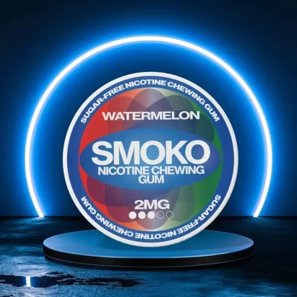Watermelon 2MG Sugar-Free Nicotine Gum