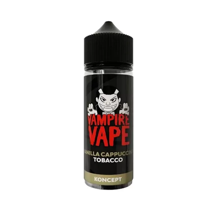 Vanilla Cappuccino Tobacco 100ml Shortfill E-Liquid by Vampire Vape