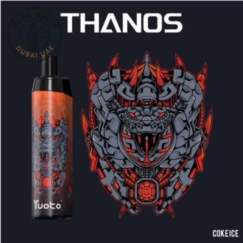 Yuoto Thanos 5000 Puffs Disposable Vape - Vape Product, BOX OF 10 PCS; Blueberry Ice, Coke Ice - Image 3
