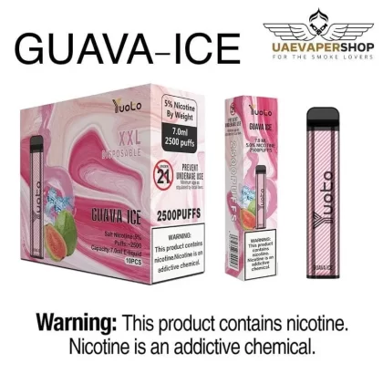 Yuoto Disposable Vape Yuoto Vape Xxl Guava Ice In Uae