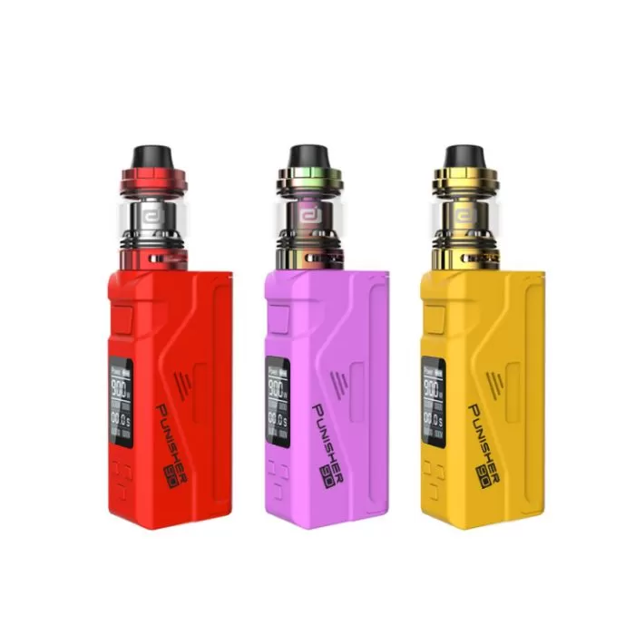 Dovpo Punisher 90W Box Mod with DJ Atomizer Kit - Blue - Image 2