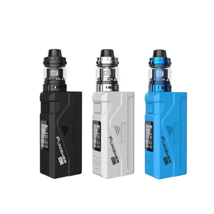 Dovpo Punisher 90W Box Mod with DJ Atomizer Kit - Blue - Image 3