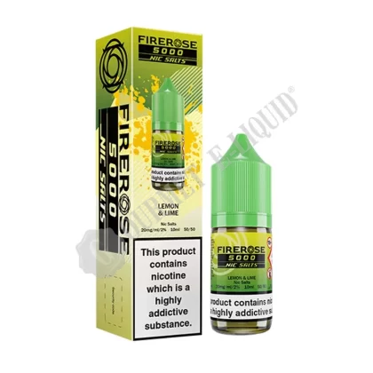Lemon & Lime by Firerose 5000 Nic Salts