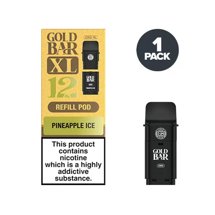Pineapple Ice Gold Bar XL Prefilled Pod