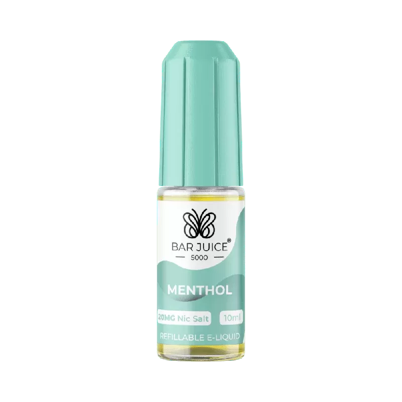 Bar Juice 5000 Menthol E Liquid 10ml - Strength#5mg>10mg>20mg