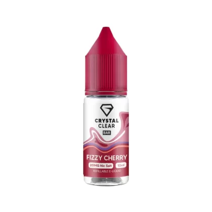 Crystal Clear Bar Salts Fizzy Cherry Nic Salt Vape Juice - 20mg