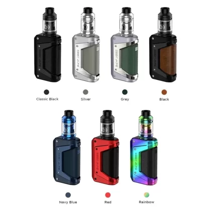 Geek Vape AEGIS 2 L200 200w Kit - Blue/Red, Classic Black