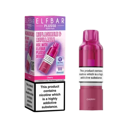 Cherry ElfBar Plus 50 Refill Pack - Ecigwizard