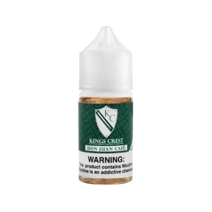 Kings Crest Don Juan Cafe Salts 30ML - Vape Product, Vape Product