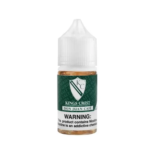 Kings Crest Don Juan Cafe Salts 30ML - Vape Product, Vape Product