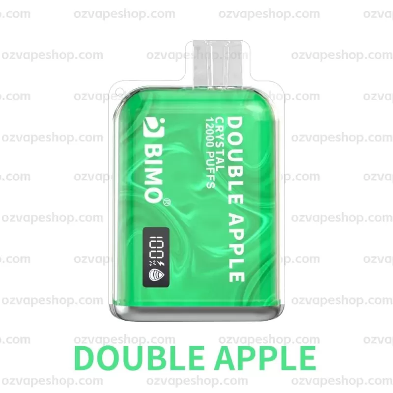 BIMO Crystal 12k Puffs- Double Apple - Ozvapeone