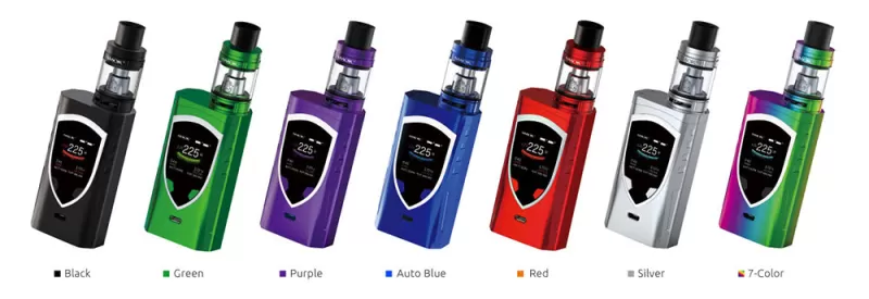 SMOK ProColor 225W TC Kit with TFV8 Big Baby Tank (5ML) - Green