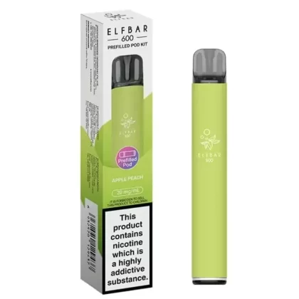 Elf Bar 600 Pod Vape Kit - Strawberry Kiwi