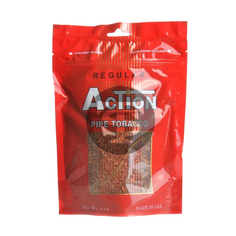 Action Regular Pipe Tobacco 6 oz. Bag