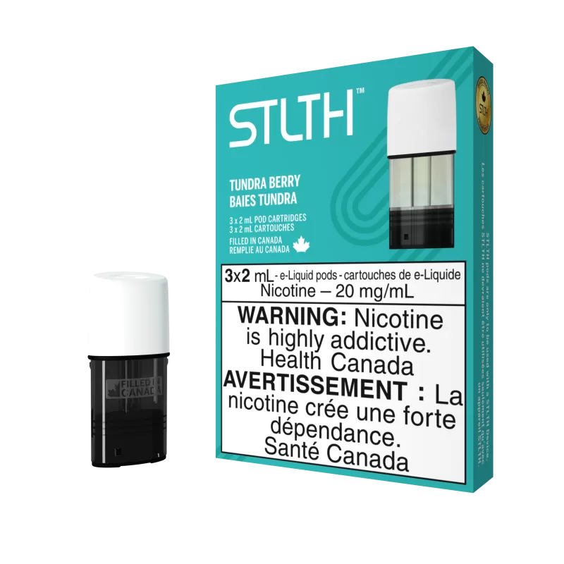 STLTH Pod Pack - Tundra Berry - 20 mg/mL (wholeseller) - Excise ON, BOLD 50 (20 mg/mL)(wholeseller) - Excise ON